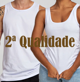 2 QUALIDADE BRANCA 100% POLIESTER PARA SUBLIMAO