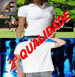  ( 2 QUALIDADE ) POLO MASCULINA E FEMININA 100% POLIESTER PARA SUBLIMAO